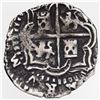 Image 2 : Potosi, Bolivia, cob 1 real, Philip II, assayer B (5th period), ex-Ugaz.