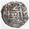 Image 1 : Potosi, Bolivia, cob 2 reales, 1762 V-(Y).