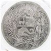 Image 2 : Anguilla, 1 "Liberty" dollar, July 11, 1967, countermark on a Lima, Peru, 1 sol, 1926, PCGS VF30.