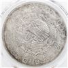 Image 2 : Anguilla, 1 "Liberty" dollar, July 11, 1967, countermark on a Mexico City, Mexico, 10 pesos, 1955, H