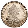 Image 1 : Potosi, Bolivia, bust 4 reales, Charles III, 1775 JR, NGC AU details / reverse cleaned.