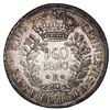 Image 1 : Brazil (Rio Mint), 960 reis, Joao VI, 1820-R, struck over a Santiago, Chile, volcano peso of 1817.