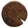 Image 1 : Santa Marta, Colombia, copper provisional 1/4 real, Ferdinand VII, (1813).
