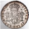 Image 2 : Mexico City, Mexico, bust 8 reales, Charles IV, 1808/7 TH.