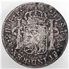 Image 2 : Mexico City, Mexico, bust 2 reales, Charles III, 1779 FF, with unidentified sunburst countermark on 