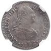 Image 1 : Mexico City, Mexico, bust 1/2 real, Charles IV, 1806 TH, NGC MS 62.