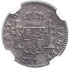 Image 2 : Mexico City, Mexico, bust 1/2 real, Charles IV, 1806 TH, NGC MS 62.