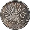 Image 1 : Guadalajara, Mexico, cap-and-rays 8 reales, 1829/8 FS, very rare, NGC VF 25.