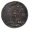 Image 2 : Spain, large cast bronze medal, Philip II commemorative, ca. 1700s or 1800s.