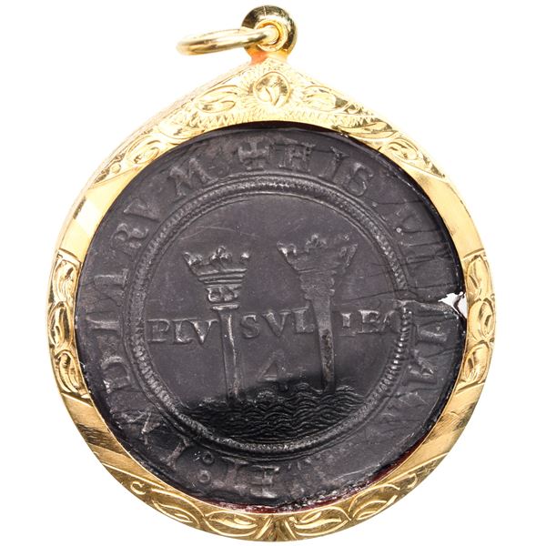 Mexico City, Mexico, 4 reales, Charles-Joanna, "Late Series," assayer G to left, mintmark M to right