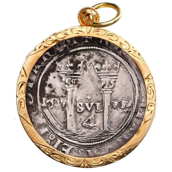 Mexico City, Mexico, 4 reales, Charles-Joanna, "Late Series," assayer L to left, mintmark M to right