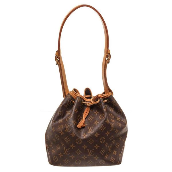 Louis Vuitton Brown Monogram Canvas Noe PM Bucket Bag