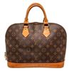 Image 1 : Louis Vuitton Brown Alma MM Satchel Bag