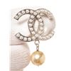 Image 3 : Chanel Silver CC Brooch