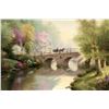 Image 1 : Hometown Bridge by Thomas Kinkade