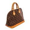 Image 2 : Louis Vuitton Brown Alma MM Satchel Bag