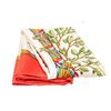 Image 1 : Hermes Red Multicolor Silk Scarf