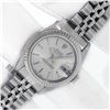 Image 3 : Rolex Stainless Steel Silver Oyster Perpetual Datejust With Rolex Box & Booklets