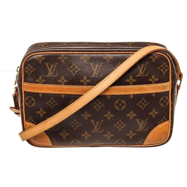 Louis Vuitton Brown Monogram Trocadero 27cm Crossbody Bag