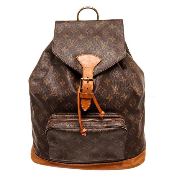 Louis Vuitton Brown Monogram Canvas Montsouris MM Backpack