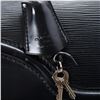 Image 8 : Louis Vuitton Black Epi Leather Bowling Montaigne PM Handbag