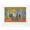 Image 1 : Zina Roitman, Framed Hand Signed Original Painting with Letter of Authenticity.