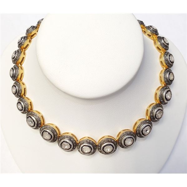 Certified Silver 902 Diamonds(15.5Ct,I1-I3,H-I) Set