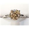 Image 1 : Certified 14K  Diamond(1.2Ct,I2,Brown) Ring