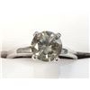 Image 1 : Certified 14K  Diamond(1.2Ct,I1,Green) Ring