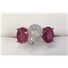 Image 2 : $600 Silver Ruby(7.5ct) Set