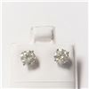 Image 1 : Certified 14K  Diamond (1.1Ct,I1-2,J-K) Earrings