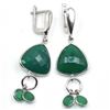 Image 1 : $320 Silver Onyx(8.95ct) Earrings