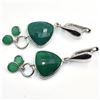 Image 2 : $320 Silver Onyx(8.95ct) Earrings