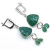Image 3 : $320 Silver Onyx(8.95ct) Earrings