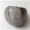 Image 1 : $300 Silver CZ Ring