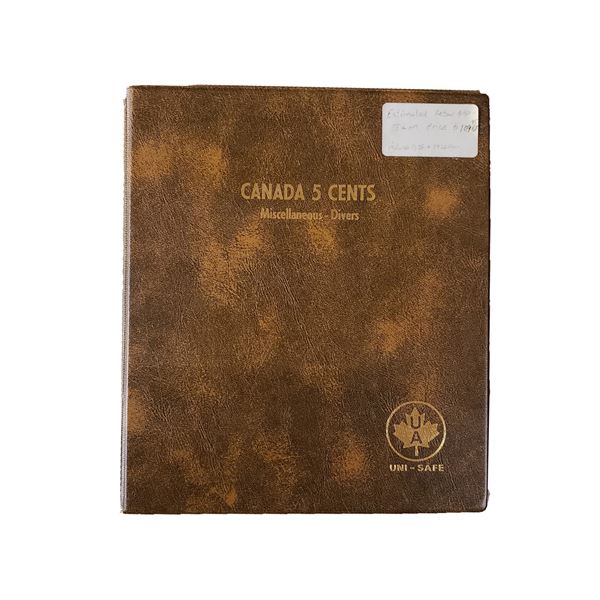 Canada 5 Cents Miscellaneous Binder
