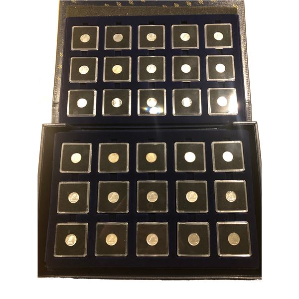 Canada 10 Cents Lot of 112 pieces: 1901-2011