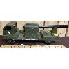 Image 1 : NYLINT PRESSED STEEL  BATTERY OPERATED MILITARY TRUCK - 22IN