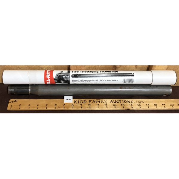 FILL-RITE STEEL TELESCOPING SUCTION PIPE
