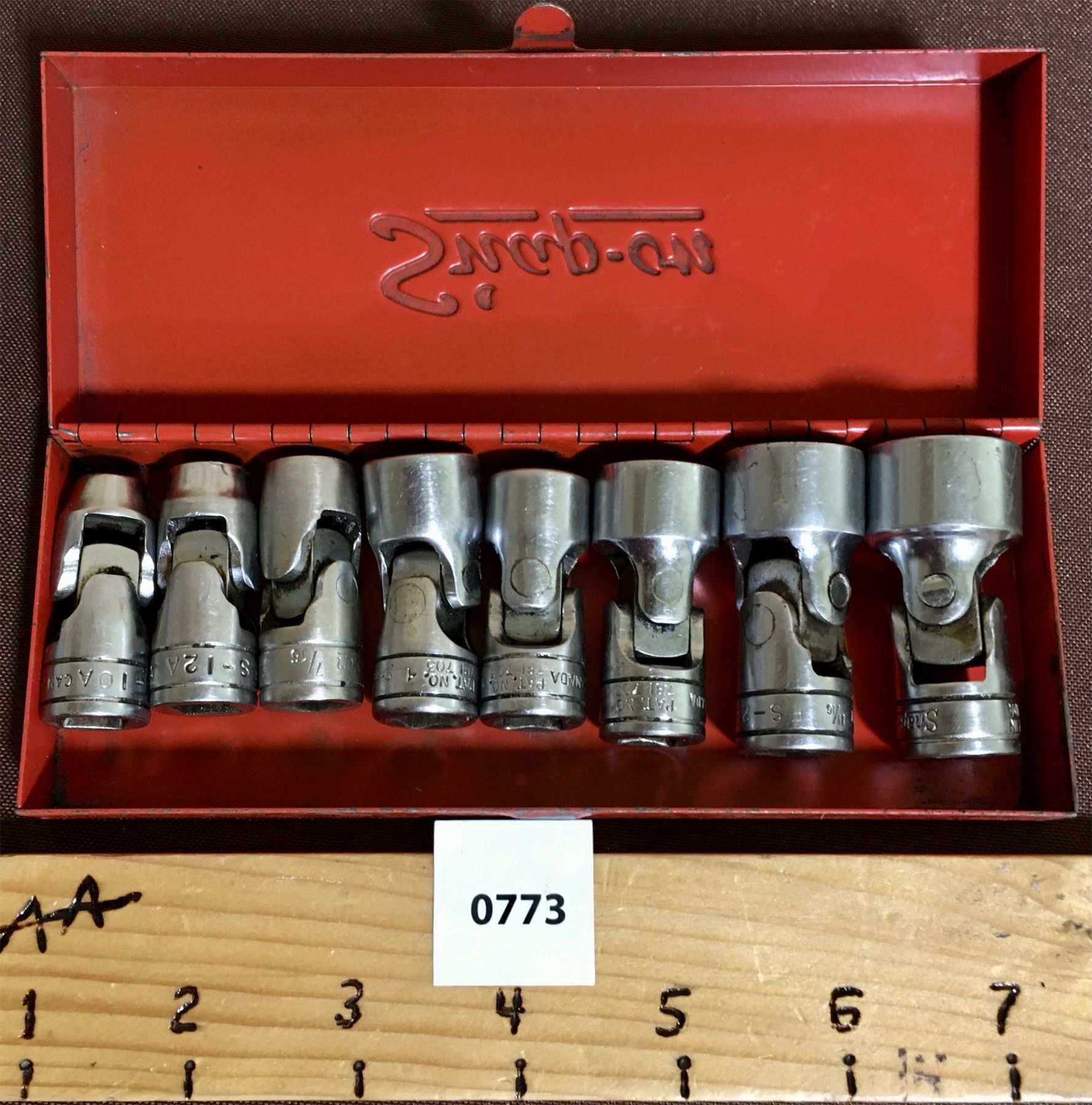 SNAP-ON SWIVEL SOCKET SET - IMPERIAL