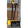 Image 1 : LOT OF 2 - SNOW SHOVELS - GOOD CONDITION