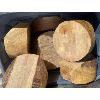Image 2 : LOT OF APPROX 18 - HARD WOOD BLOCKS, 3 - 5 INCH THICKNESS FOR SCULPTING (BOWLS, ETC)