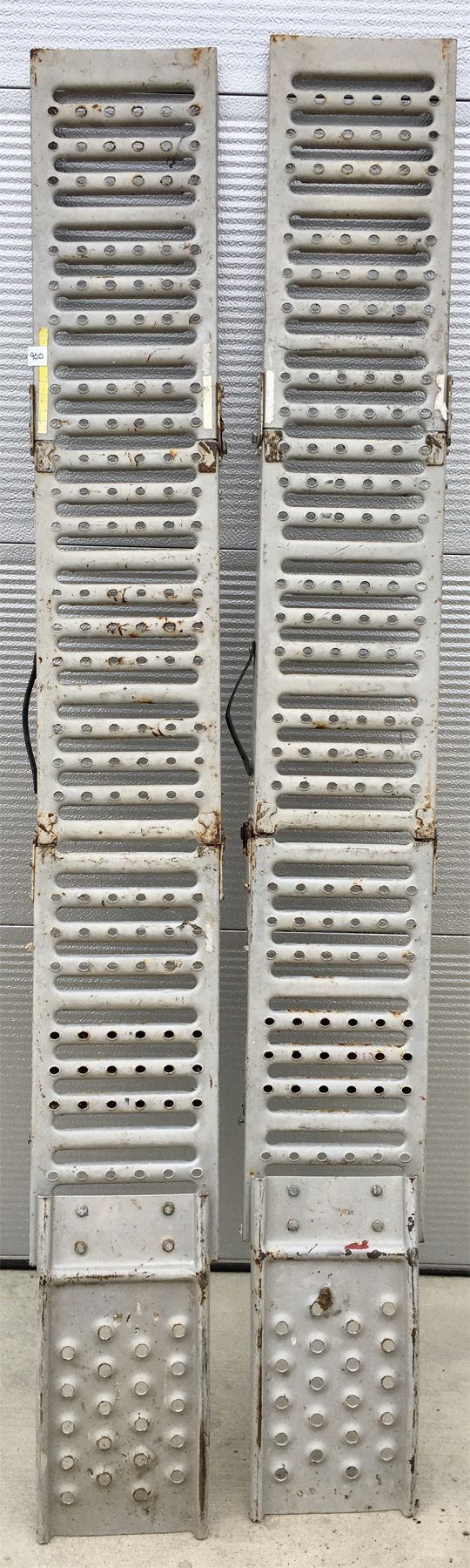 LOT OF 2 - LARIN FOLDABLE LOADING RAMPS - 750LBS CAPACITY PER RAMP ...