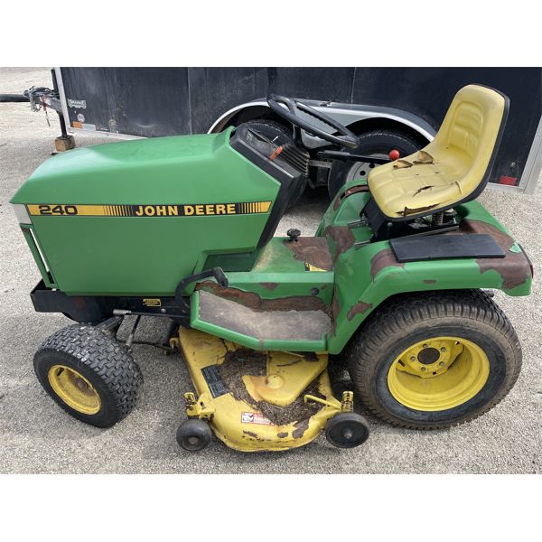 JOHN DEERE MODEL 240 RIDING MOWER - 48 INCH CUT