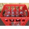 Image 2 : LOT OF 15 - 'THE POP SHOPPE' 850ML BOTTLES W/ HEAVY PLASTIC CRATE