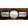 Image 1 : LITE BEER PLASTIC LIGHT UP CLOCK - 30IN X 12.5IN X 4.5IN