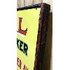 Image 3 : C.W. HEAL REAL ESTATE DOUBLE SIDED WOOD SIGN - 59IN X 24IN X 3IN