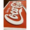 Image 3 : COCA-COLA DOUBLE SIDED PLASTIC SIGN - 17.5IN X 12IN