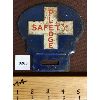 Image 1 : SAFETY PLEDGE LICENCE PLATE TOPPER - APPROX 4.5IN X 5IN