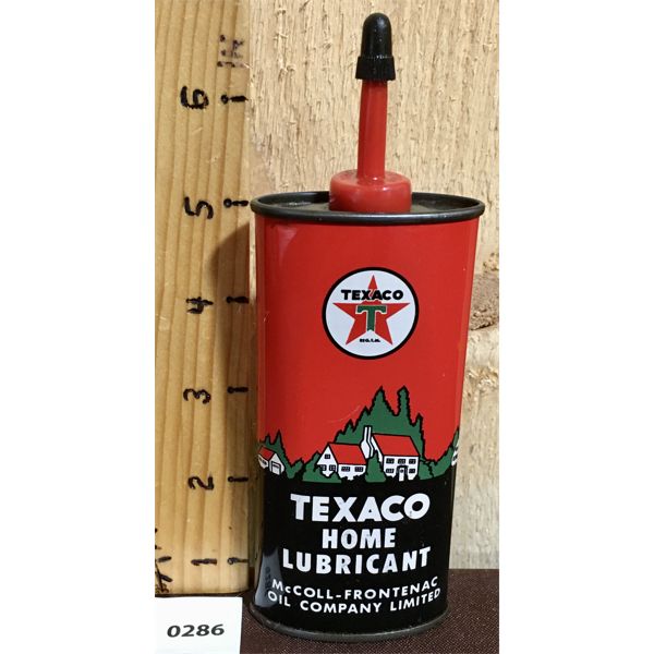 TEXACO HOME LUBRICANT OILER - 4 OZ